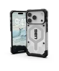 UAG Pathfinder iPhone 17 Pro Hoesje MagSafe Back Cover Ice Zilver afbeelding