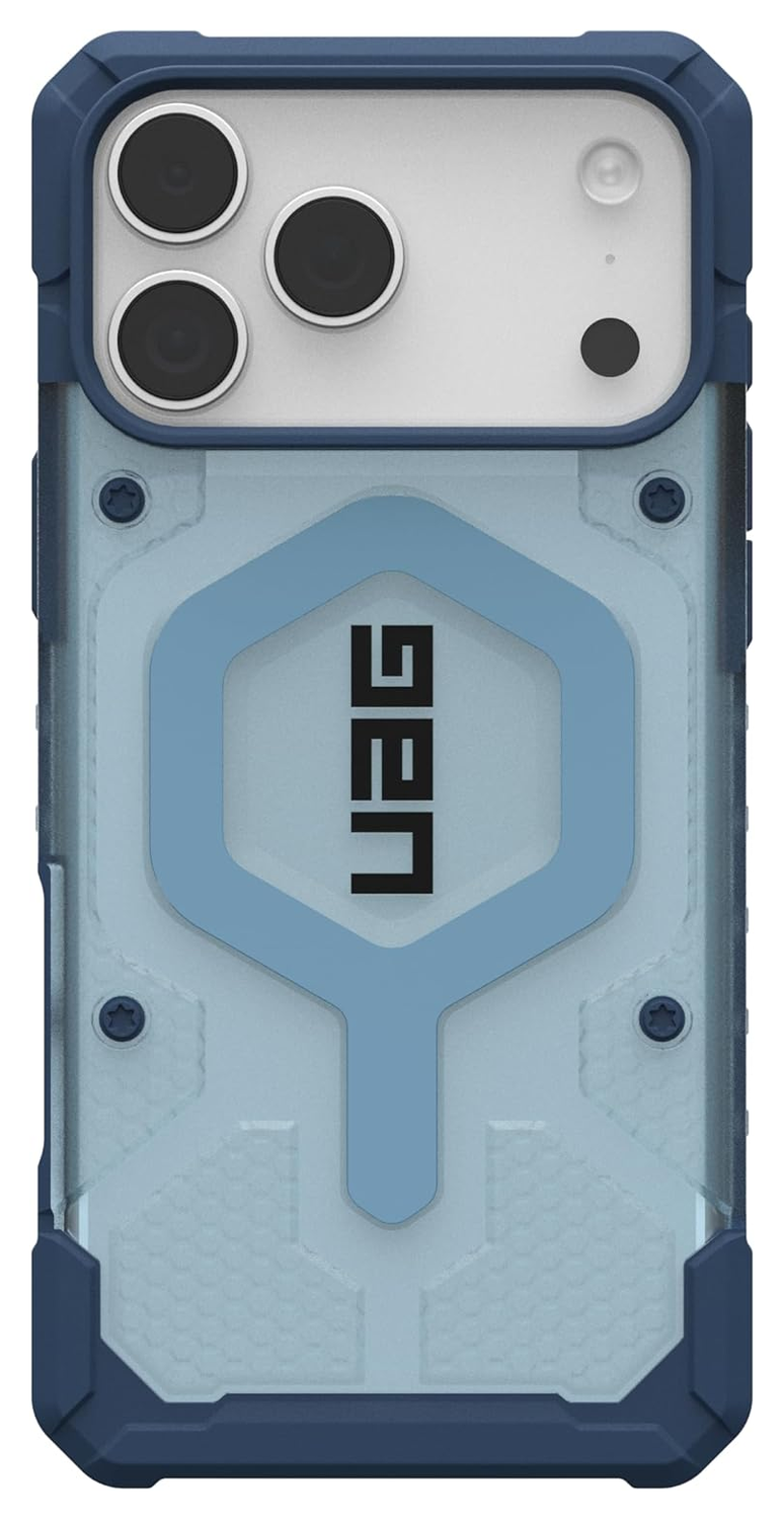 UAG Pathfinder Clear iPhone 17 Pro Max Hoesje MagSafe met Koord Blauw afbeelding 2