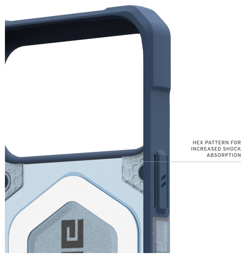 UAG Pathfinder Clear iPhone 17 Pro Max Hoesje MagSafe met Koord Blauw afbeelding 7