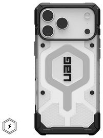 UAG Pathfinder Clear Apple iPhone 17 Pro Max Hoesje MagSafe Ice / Zilver afbeelding