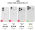 UAG Pathfinder Clear Apple iPhone 17 Pro Max Hoesje MagSafe Ice / Zilver afbeelding 5