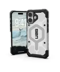 UAG Pathfinder Apple iPhone 17 Hoesje MagSafe Back Cover Ice Zilver afbeelding