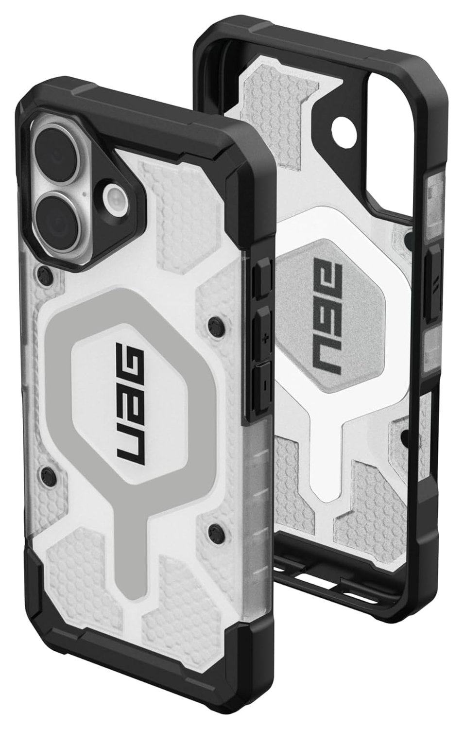 UAG Pathfinder Apple iPhone 17 Hoesje MagSafe Back Cover Ice Zilver afbeelding 2