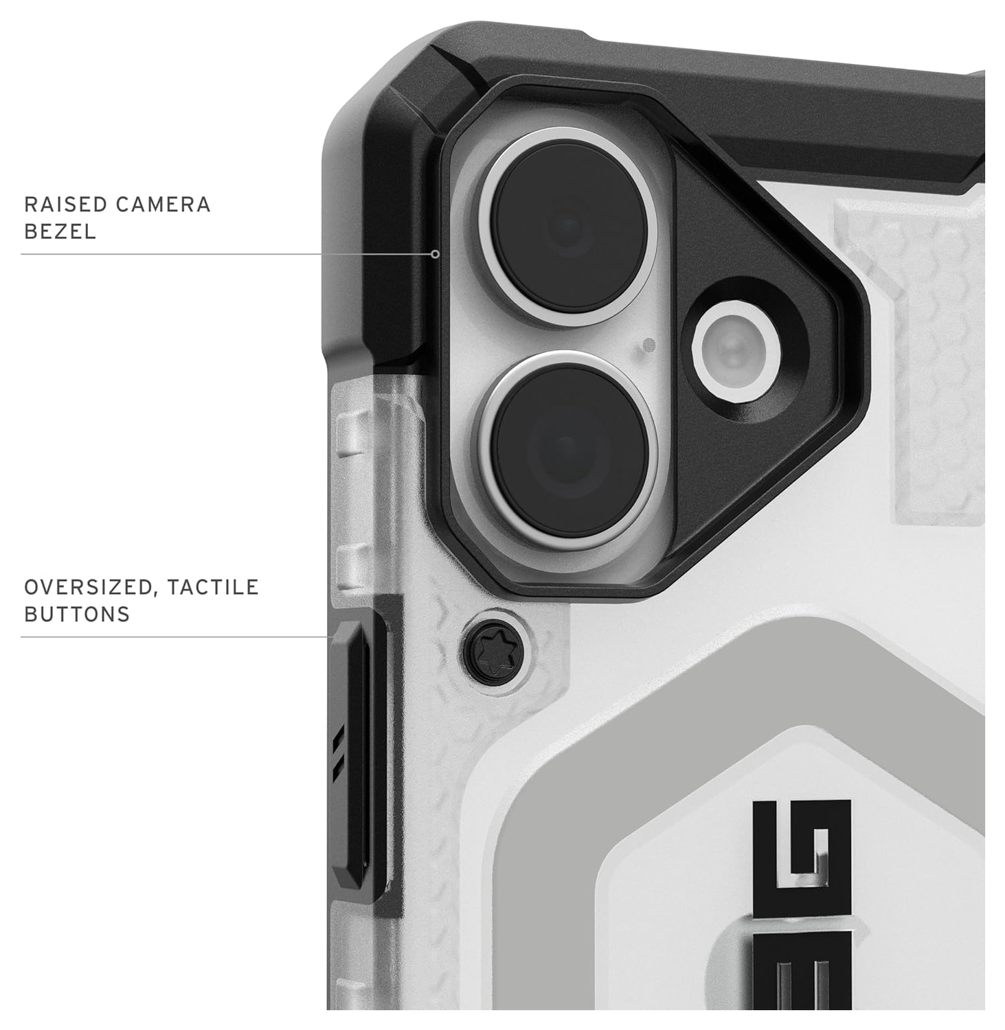 UAG Pathfinder Apple iPhone 17 Hoesje MagSafe Back Cover Ice Zilver afbeelding 6