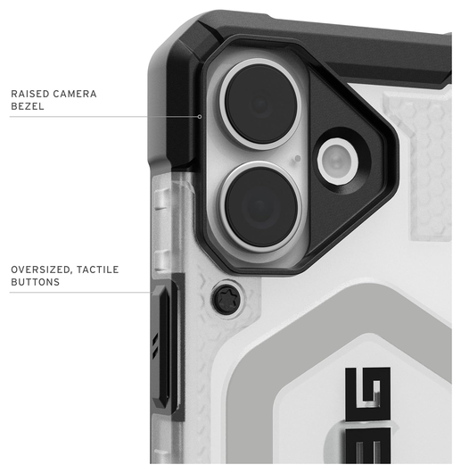 UAG Pathfinder Apple iPhone 17 Hoesje MagSafe Back Cover Ice Zilver afbeelding 6
