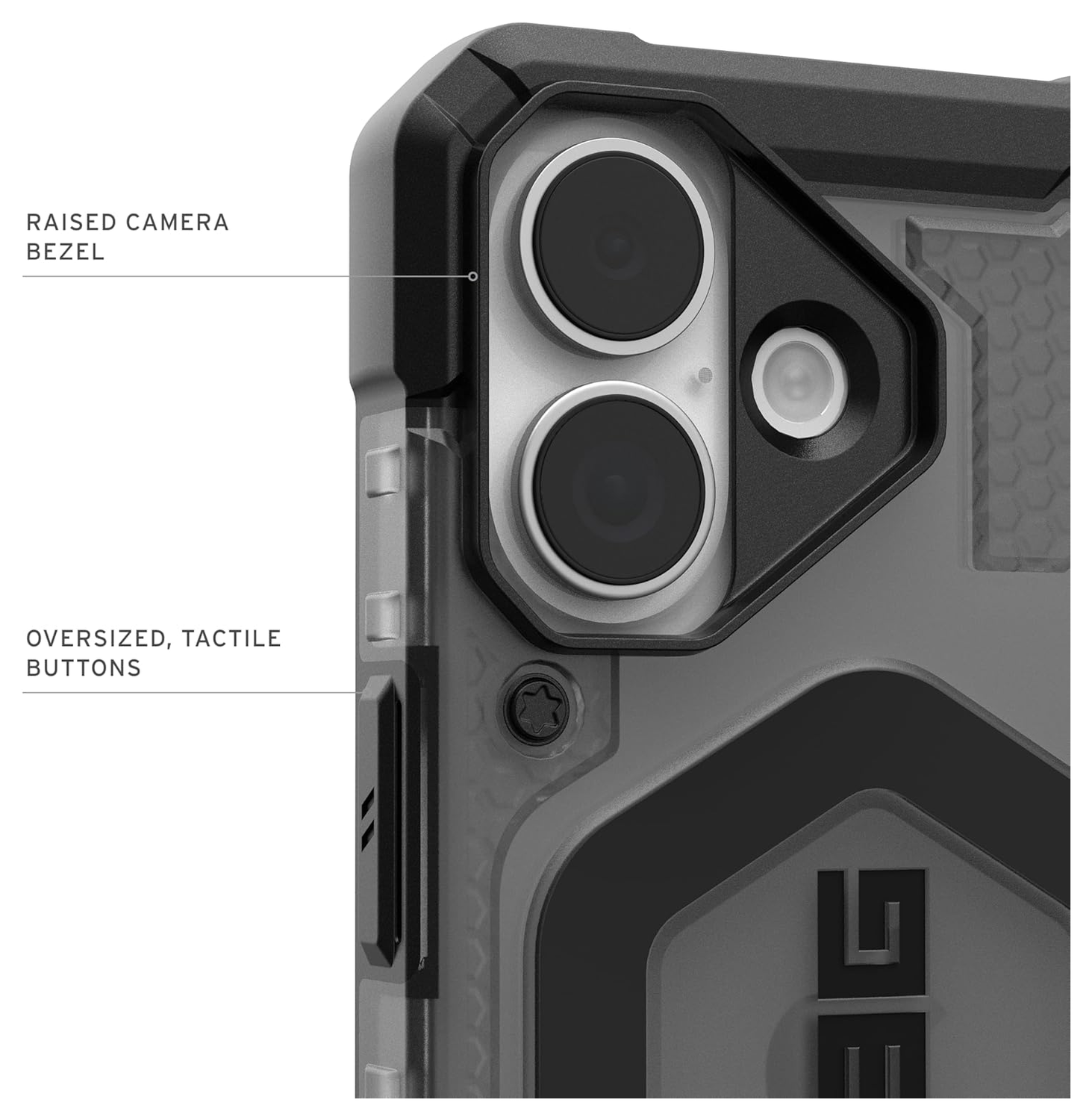 UAG Pathfinder Apple iPhone 17 Hoesje MagSafe Back Cover Ash Zwart afbeelding 6