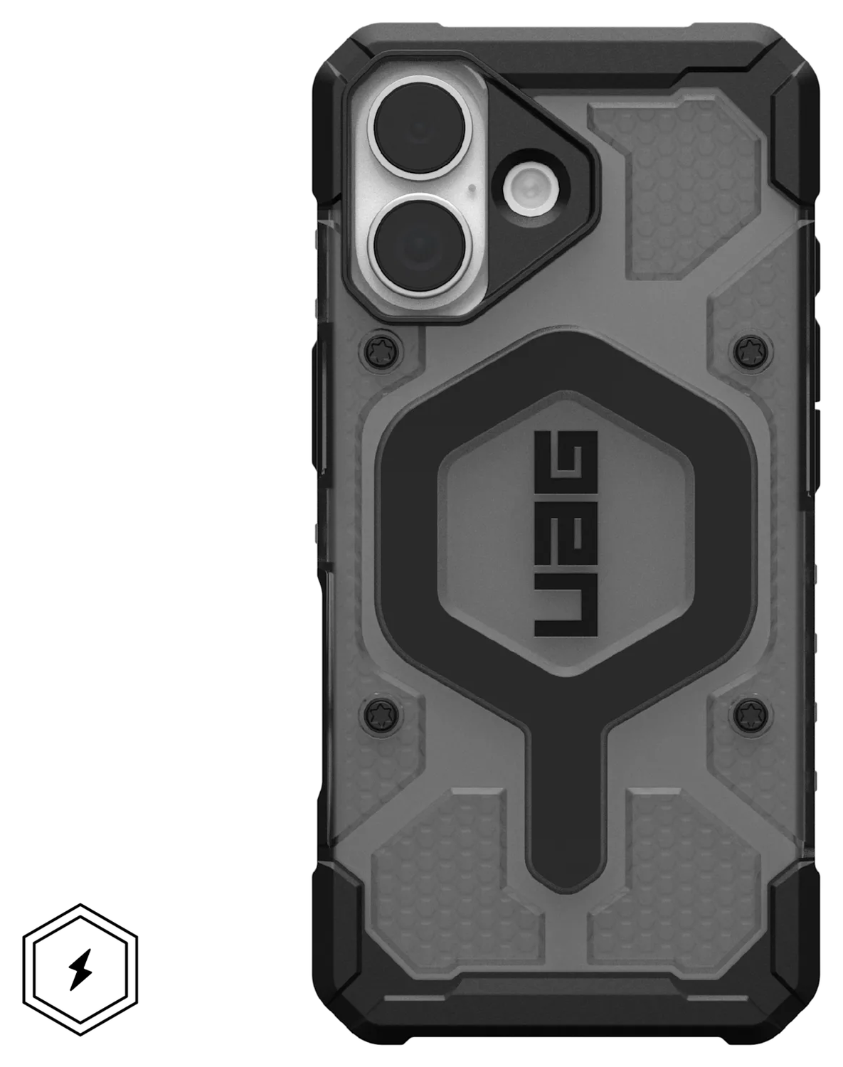 UAG Pathfinder Apple iPhone 17 Hoesje MagSafe Back Cover Ash Zwart afbeelding 1