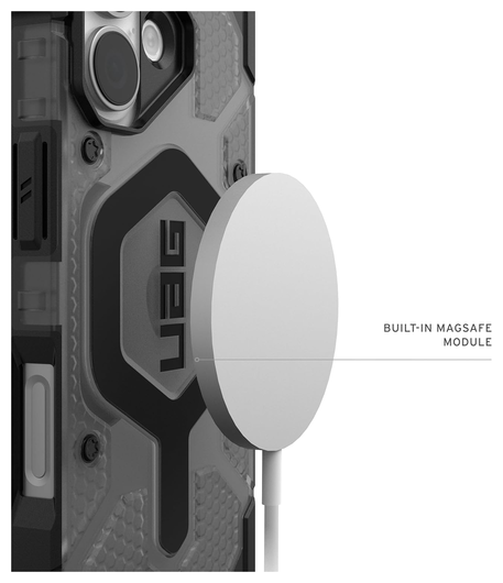 UAG Pathfinder Apple iPhone 17 Hoesje MagSafe Back Cover Ash Zwart afbeelding 5