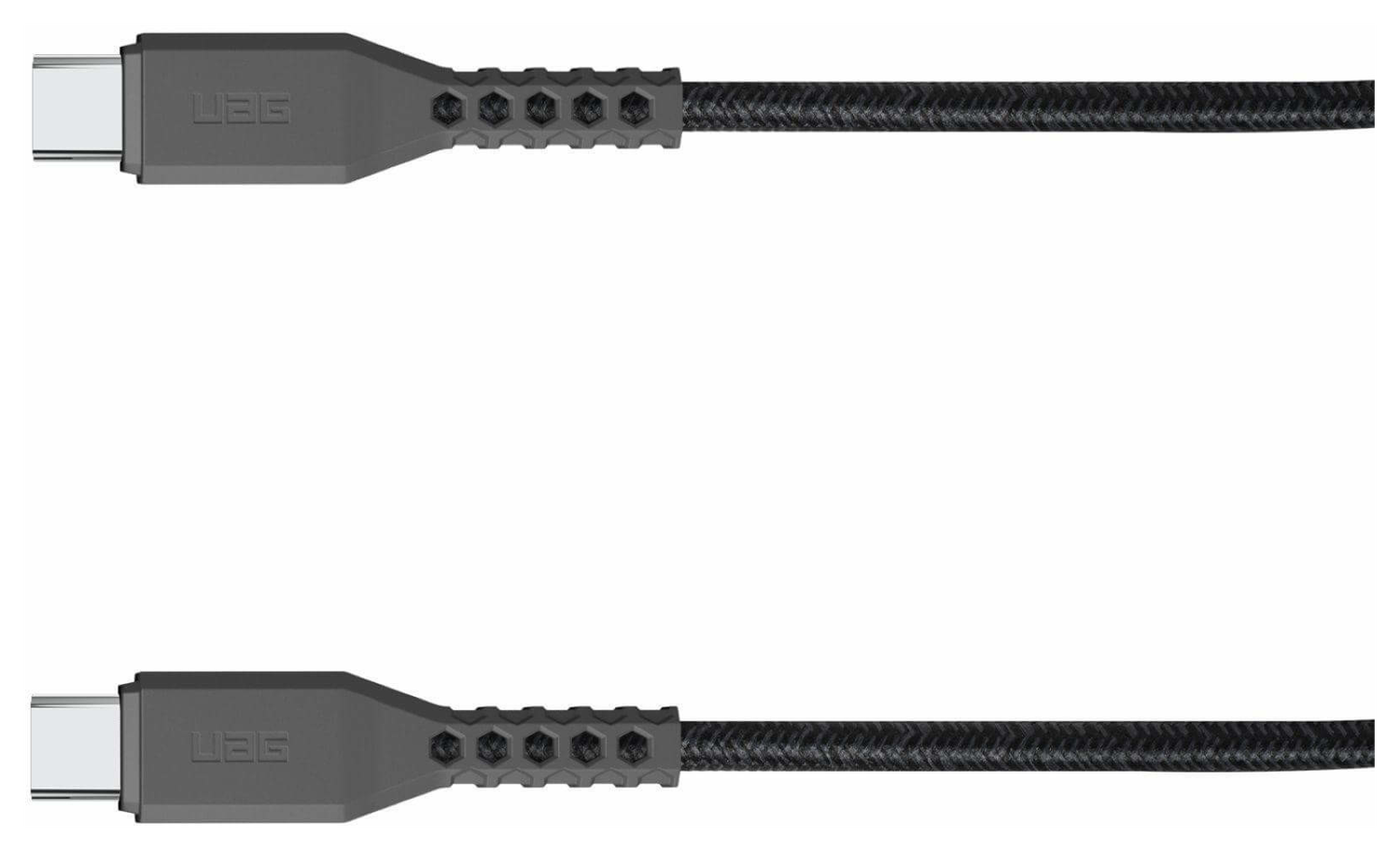 UAG USB-C naar USB-C Kabel 60W Power Delivery 1.2M Grijs (10-Pack) afbeelding 3