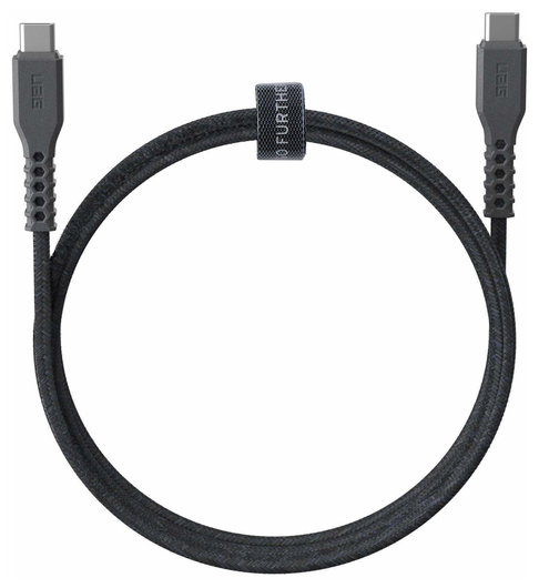 UAG USB-C naar USB-C Kabel 60W Power Delivery 1.2M Grijs (10-Pack) afbeelding 2