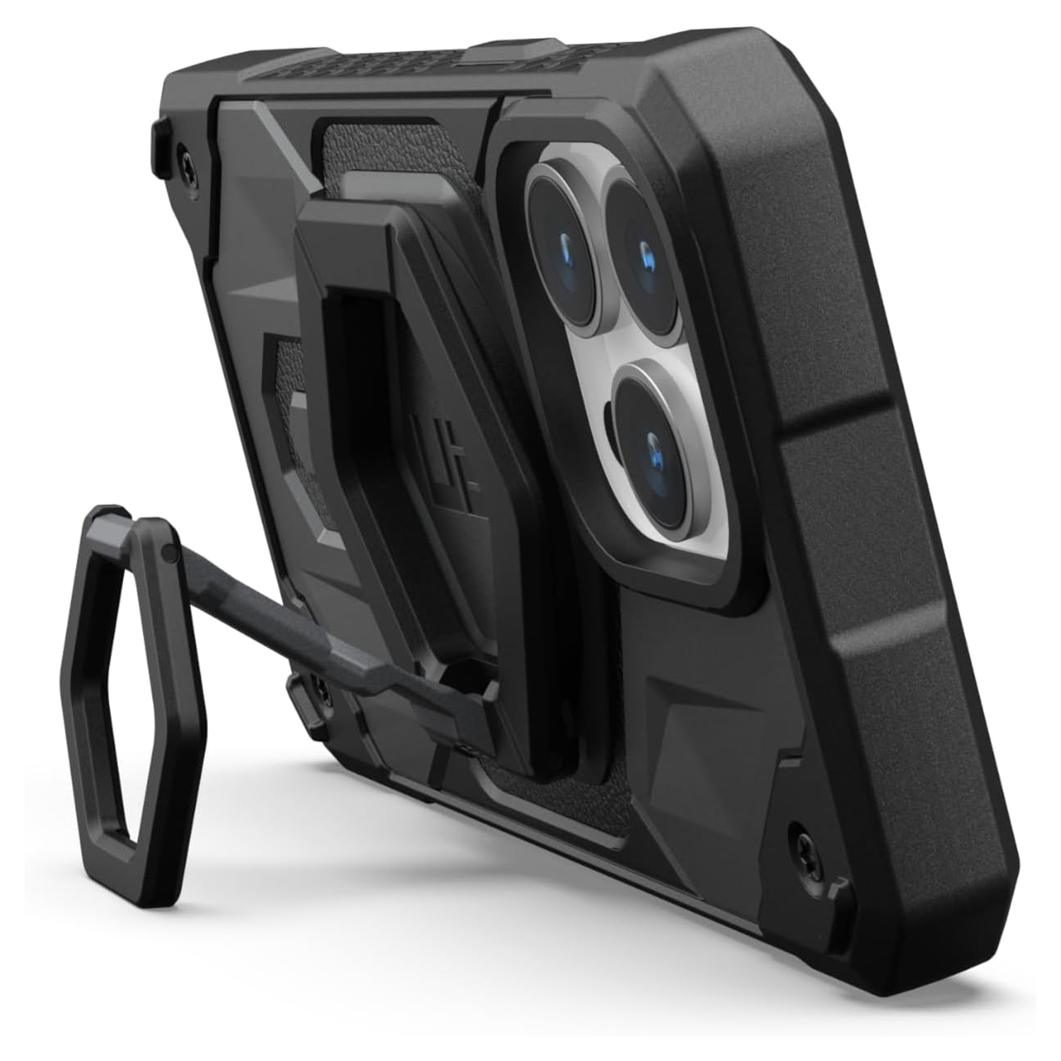 UAG Magnetic Ring Stand MagSafe Standaard en Houder voor Telefoons Zwart Zilver afbeelding 5