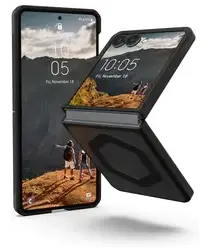 UAG Mouve Samsung Galaxy Z Flip 7 Hoesje MagSafe Back Cover Ash afbeelding