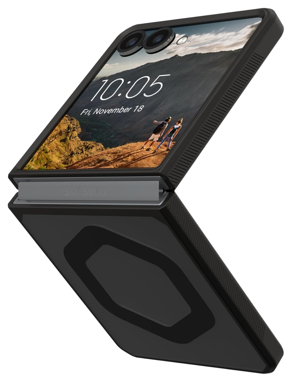 UAG Mouve Samsung Galaxy Z Flip 7 Hoesje MagSafe Back Cover Ash afbeelding 5