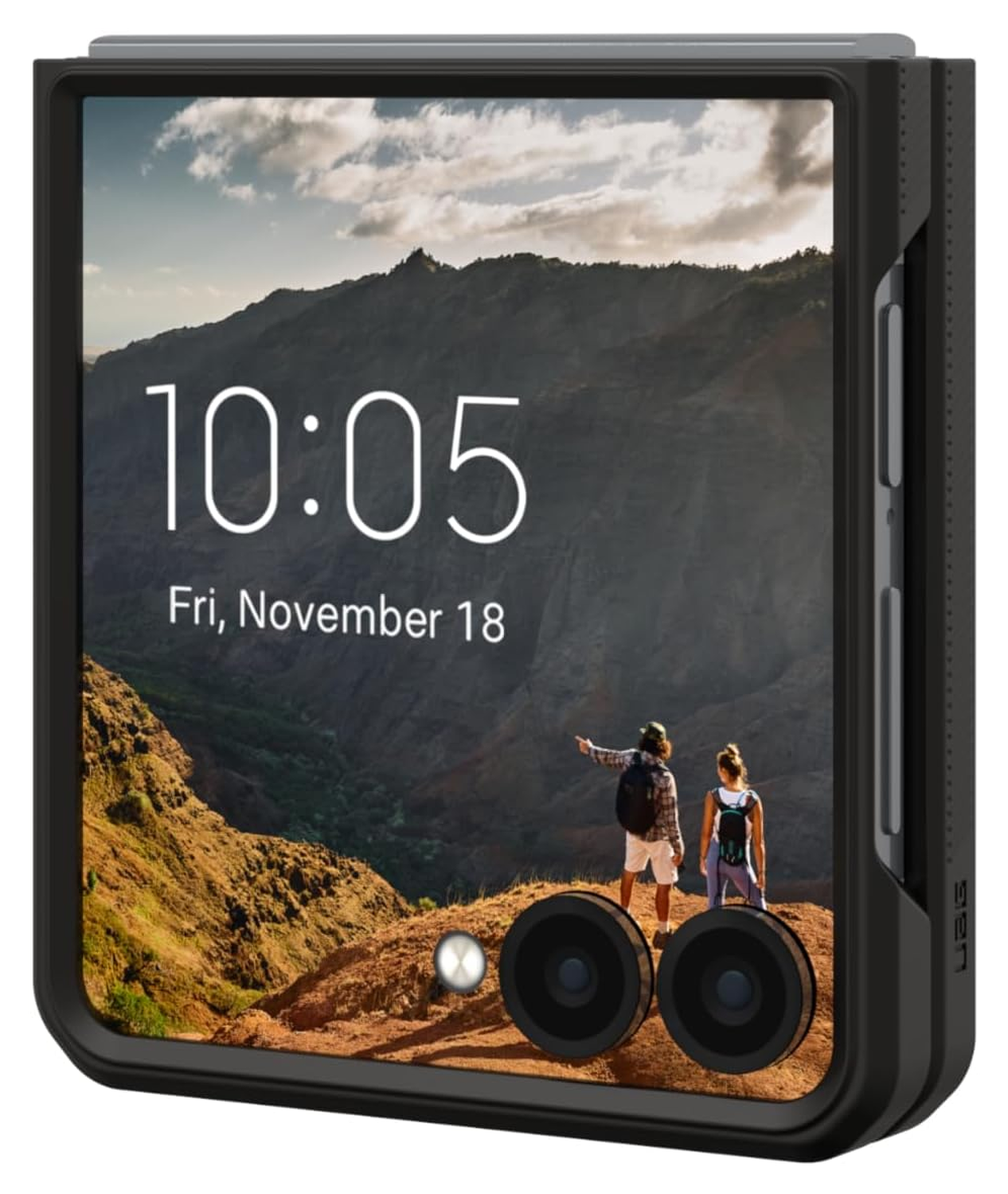 UAG Mouve Samsung Galaxy Z Flip 7 Hoesje MagSafe Back Cover Ash afbeelding 6