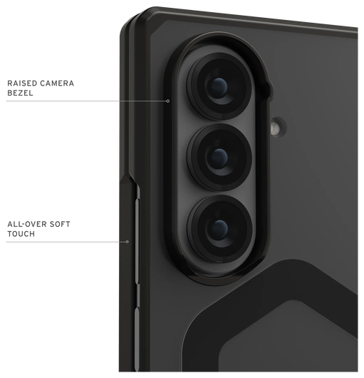 UAG Mouve Samsung Galaxy Z Fold 7 Hoesje MagSafe Back Cover Ash afbeelding 4