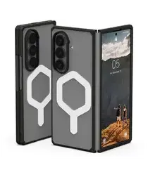 UAG Mouve Samsung Galaxy Z Fold 7 Hoesje MagSafe Back Cover Ice afbeelding