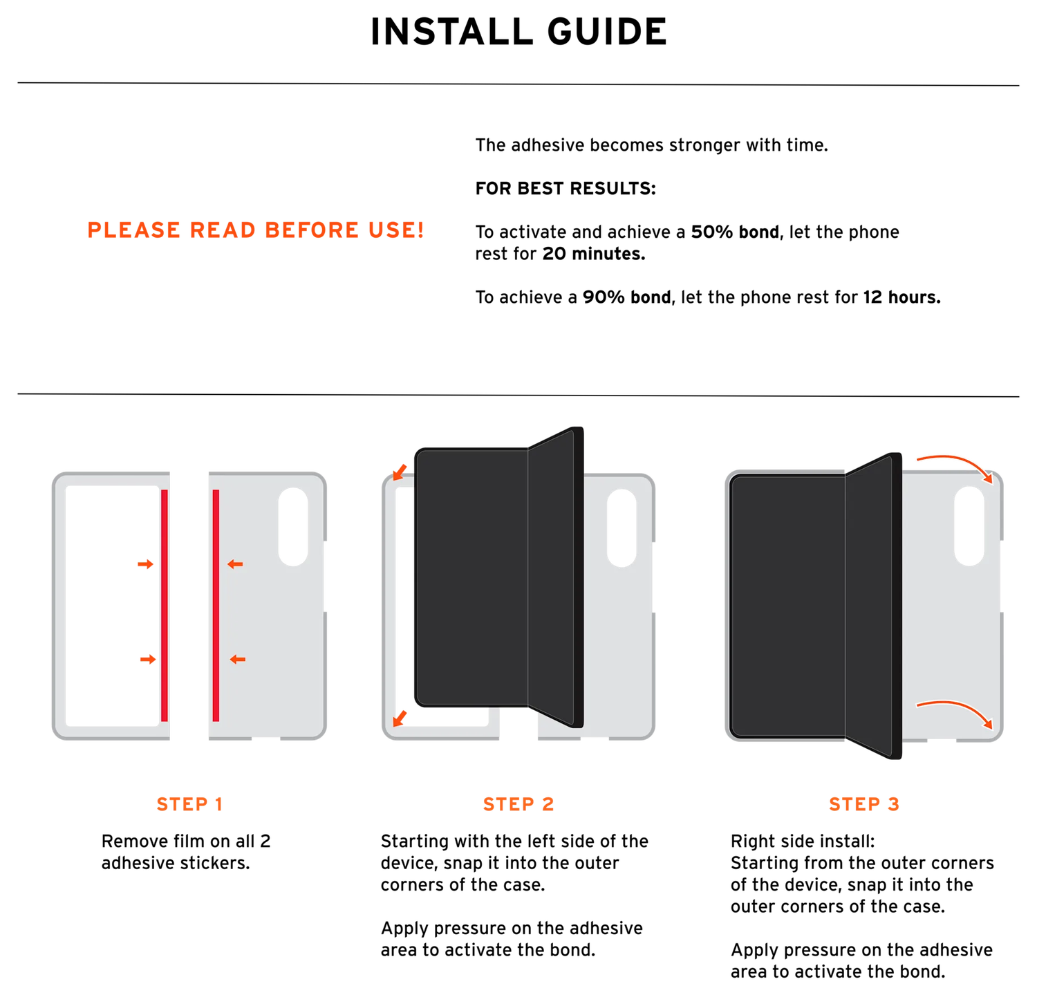 UAG Mouve Samsung Galaxy Z Fold 7 Hoesje MagSafe Back Cover Ice afbeelding 10