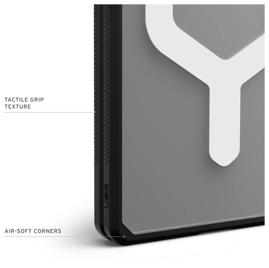 UAG Mouve Samsung Galaxy Z Fold 7 Hoesje MagSafe Back Cover Ice afbeelding 6