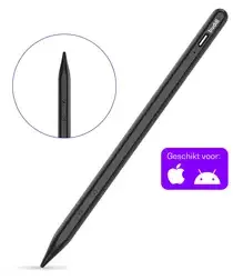 Buddi Flow 2 Universele Stylus Pen voor Android en iPad Zwart afbeelding