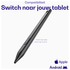 Buddi Flow 2 Universele Stylus Pen voor Android en iPad Zwart afbeelding 3