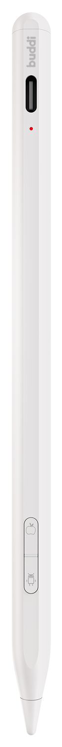 Buddi Flow 2 Universele Stylus Pen voor Android en iPad Wit afbeelding 1