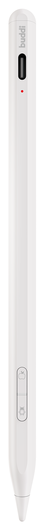 Buddi Flow 2 Universele Stylus Pen voor Android en iPad Wit afbeelding 1