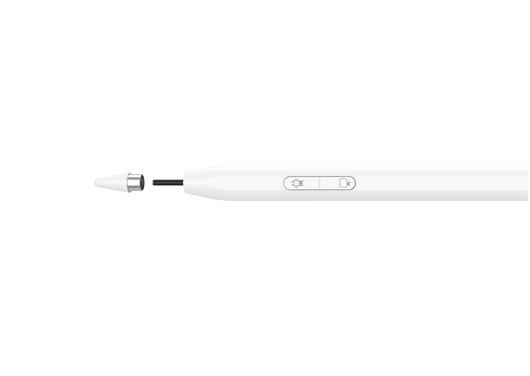 Buddi Flow 2 Universele Stylus Pen voor Android en iPad Wit afbeelding 10