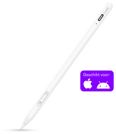 Buddi Flow 2 Universele Stylus Pen voor Android en iPad Wit afbeelding