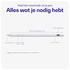 Buddi Flow 2 Universele Stylus Pen voor Android en iPad Wit afbeelding 3