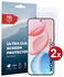 Rosso Honor 400 Screen Protector Case Friendly Folie Duo Pack afbeelding 1