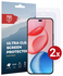 Rosso Honor 400 Pro Screen Protector Case Friendly Folie Duo Pack afbeelding 1