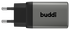 Buddi Power 65W 2x USB-C + USB-A Oplader met USB-C Kabel 1M Grijs afbeelding 2