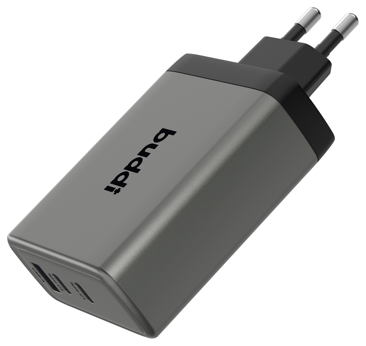 Buddi Power 100W 2x USB-C + USB-A Oplader met USB-C Kabel 1M Grijs afbeelding 18