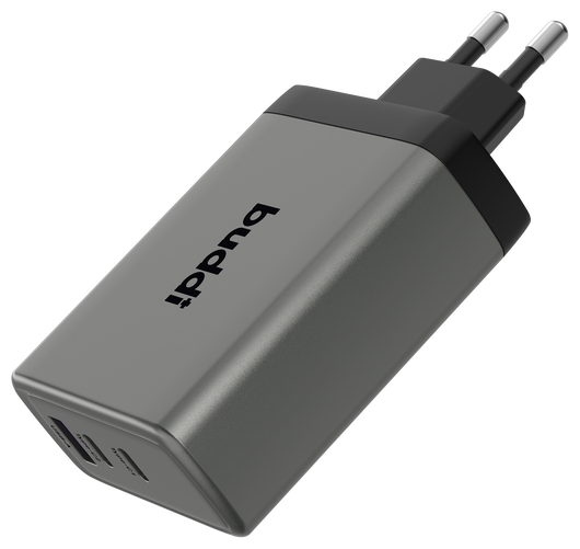 Buddi Power 100W 2x USB-C + USB-A Oplader met USB-C Kabel 1M Grijs afbeelding 18