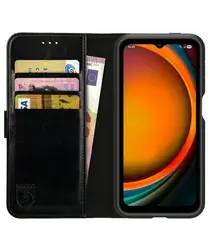 Rosso Element Samsung Galaxy Xcover 7 Pro Hoesje Book Case Wallet Zwart afbeelding