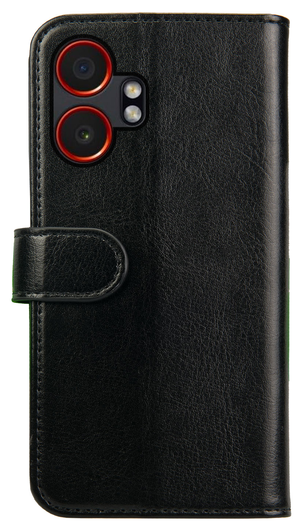 Rosso Element Samsung Galaxy Xcover 7 Pro Hoesje Book Case Wallet Zwart afbeelding 2