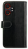 Rosso Element Samsung Galaxy Xcover 7 Pro Hoesje Book Case Wallet Zwart afbeelding 2