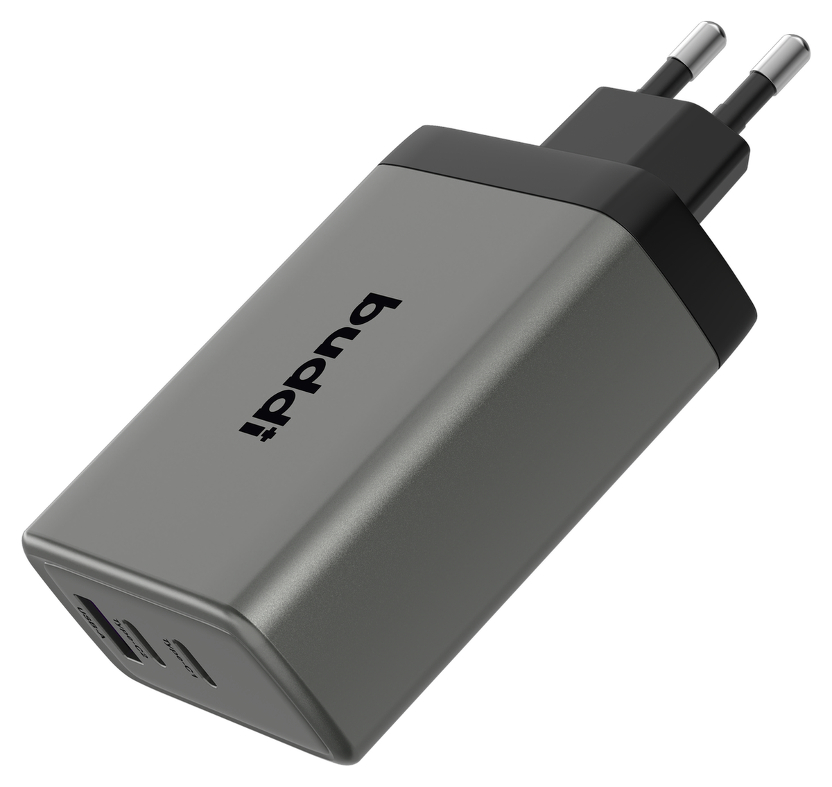 Buddi Power 100W 2x USB-C + USB-A Oplader met USB-C Kabel 3M Grijs afbeelding 18