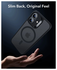 ESR Classic Hybrid iPhone 17 Hoesje MagSafe Back Cover Frosted Zwart afbeelding 5