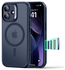 ESR Classic Hybrid iPhone 17 Hoesje MagSafe Back Cover Blauw afbeelding 1