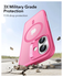 ESR Classic Hybrid iPhone 17 Hoesje MagSafe Back Cover Roze afbeelding 4