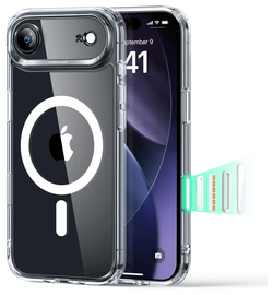 ESR Classic Hybrid iPhone 17 Air Hoesje MagSafe Back Cover Transparant