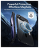 ESR Classic Hybrid iPhone 17 Air Hoesje MagSafe Back Cover Transparant Zwart afbeelding 2