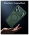 ESR Classic Hybrid iPhone 17 Pro Hoesje MagSafe Back Cover Groen afbeelding 7