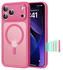 ESR Classic Hybrid iPhone 17 Pro Hoesje MagSafe Back Cover Roze