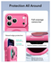ESR Classic Hybrid iPhone 17 Pro Hoesje MagSafe Back Cover Roze afbeelding 3