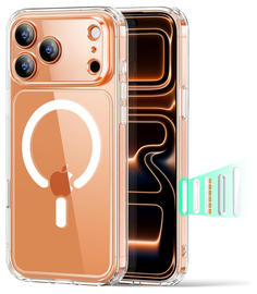 ESR Classic Hybrid iPhone 17 Pro Max Hoesje MagSafe Back Cover Transparant
