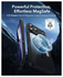 ESR Classic Hybrid iPhone 17 Pro Max Hoesje MagSafe Back Cover Transparant Zwart afbeelding 2