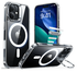 ESR Classic Hybrid MagSafe iPhone 17 Hoesje Stand Back Cover Transparant