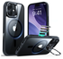 ESR Classic Hybrid MagSafe iPhone 17 Hoesje Stand Back Cover Transparant Zwart